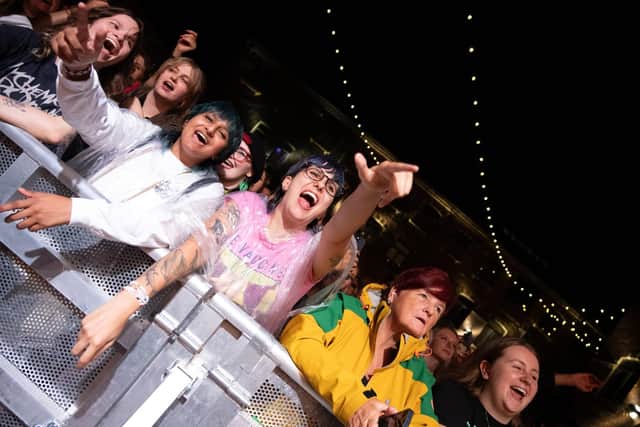 Fans shrugged off wet weather to enjoy a superb set from The Vaccines.
