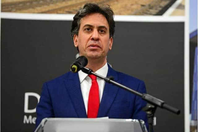Doncaster MP Ed Miliband has gone from most to least sexy in a poll to find Britain's most desirable politicians.