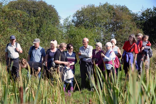 U3A members pictured on a visit to Potteric Carr in 2019..Pic Steve Ellis