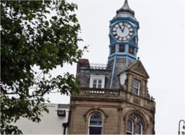 Clock Corner in Doncaster.