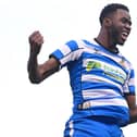 Mo Faal celebrates his goal.