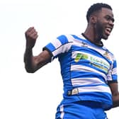 Mo Faal celebrates his goal.