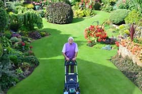 Doncaster man Stuart Grindle was named the owner of Britain's best lawn.