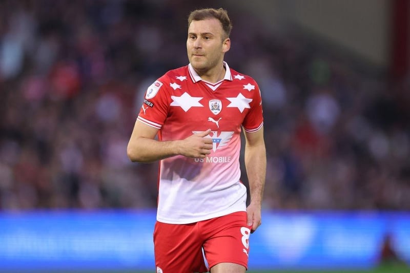 Current club: Barnsley Position: Central midfield