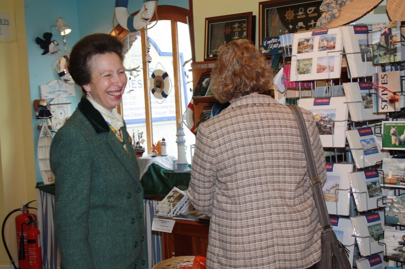 2019 - Scottish Fisheries Museum in Anstruther celebrated its 50th anniversary with a visit from Princess Anne.
