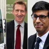 Chancellor Rishi Sunak (right) announced in this month’s Budget that the Sheffield City Region will receive £166 million for transport improvements but Sheffield City Region mayor Dan Jarvis had hoped for up to £220 million