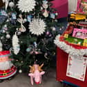 All donated toys will be distributed by the Salvation Army.