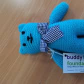 Employees from Amazon in Doncaster took part in a knitting event at The Buddy Bag Foundation