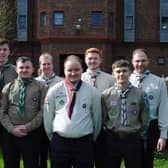 Arthur George and other King's Scouts from South Yorkshire