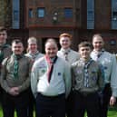 Arthur George and other King's Scouts from South Yorkshire