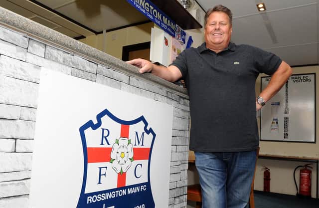 Rossington Main chairman Carl Stokes. Picture: Andrew Roe