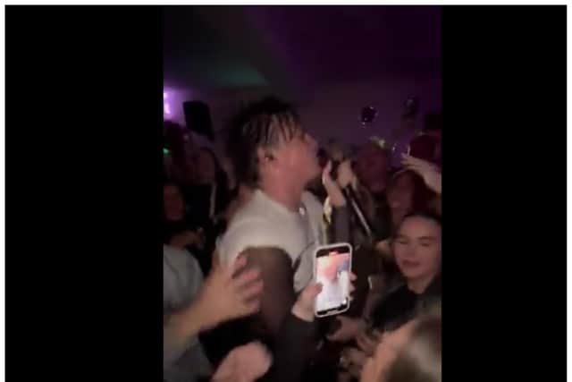 Chaotic scenes as Yungblud enjoys his Doncaster homecoming gig. (Photo: Yungblud/X).