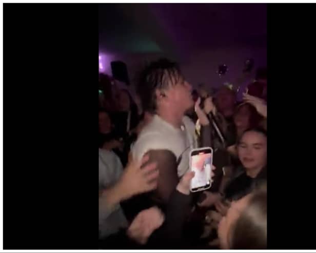 Chaotic scenes as Yungblud enjoys his Doncaster homecoming gig. (Photo: Yungblud/X).