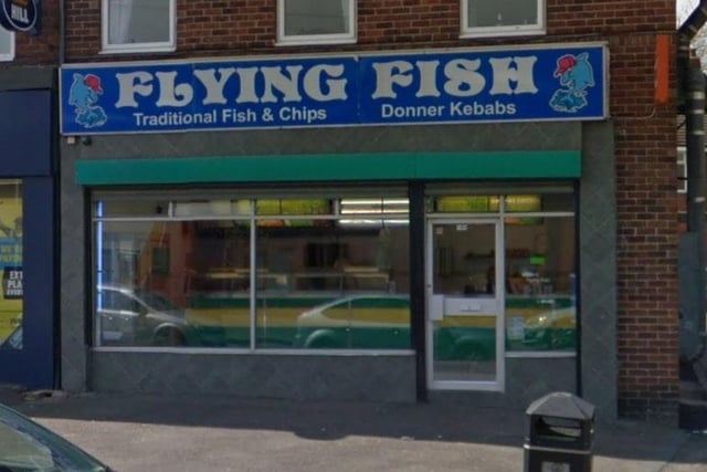 Flying Fish on Sicey Avenue, Shiregreen, has a five-star score.