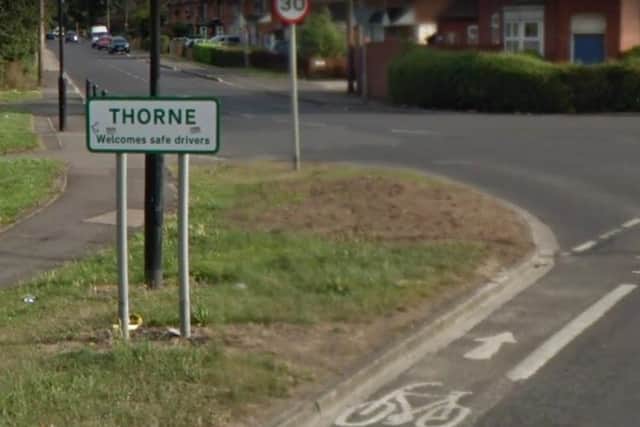 Thorne, in Doncaster: PIcture: Google