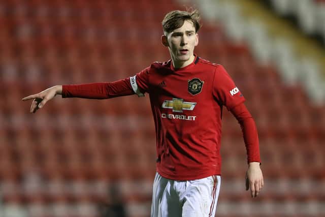 Manchester United youngster James Garner