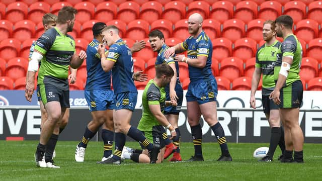 Dons beat West Wales Raiders in League One. Photo courtesy of Doncaster RLFC