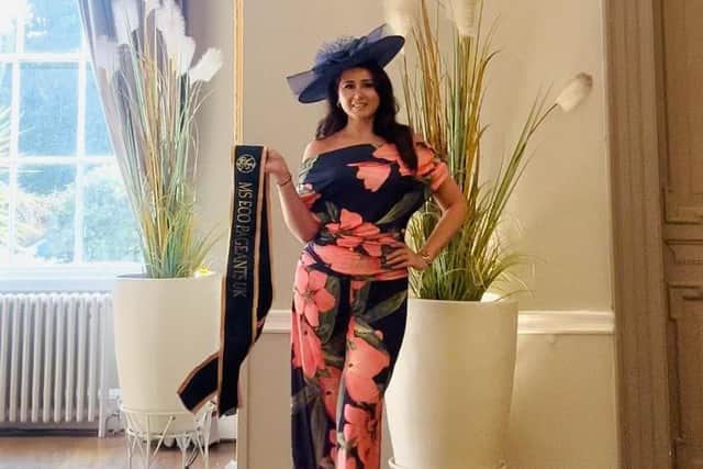 Doncaster beauty queen and fundraiser Charlotte Lister selected as Baton of Hope bearer.