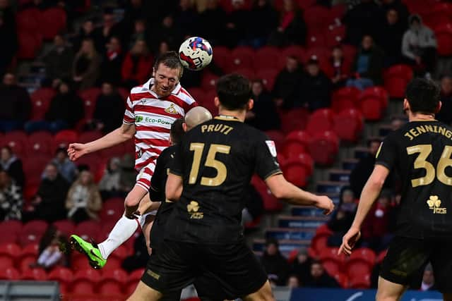 Doncaster Rovers defender Tom Anderson.