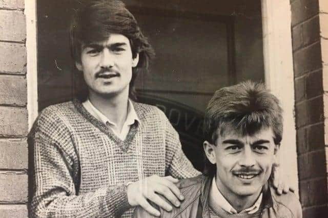 Brothers Ian and Glynn Snodin