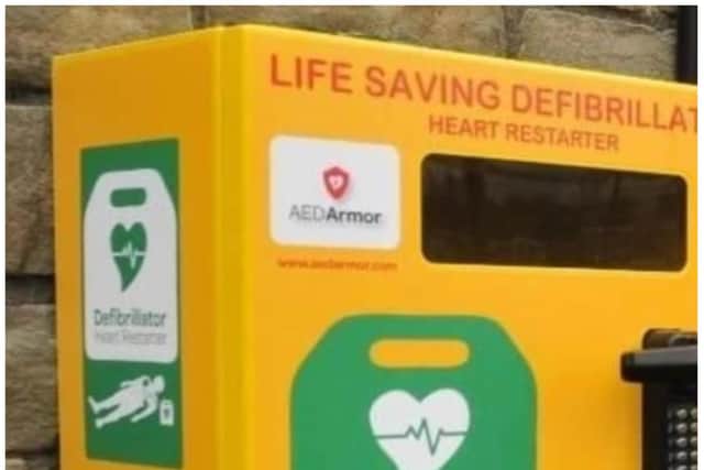 Training for the defibrillator is to take place in Wheatley.