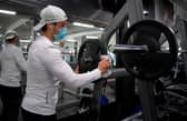 Gyms in South Yorkshire will be allowed to remain open (photo by Raul ARBOLEDA / AFP).