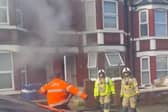 Fire crews are currently at the scene in Doncaster city centre.