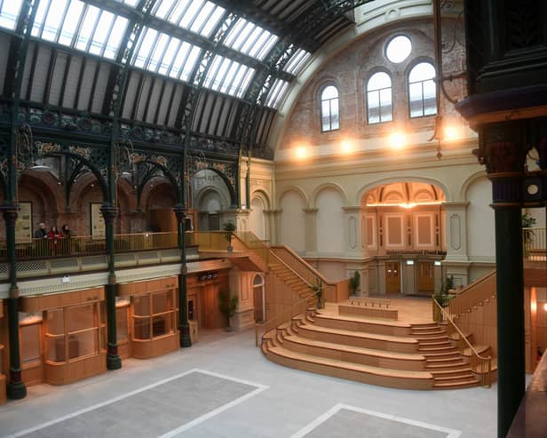 First look inside the newly refurbished Doncaster Corn Exchange. Picture taken by Yorkshire Post Photographer Simon Hulme