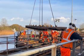 Railway engineering company called on to overhaul track in Keadby Drawbridge project.
