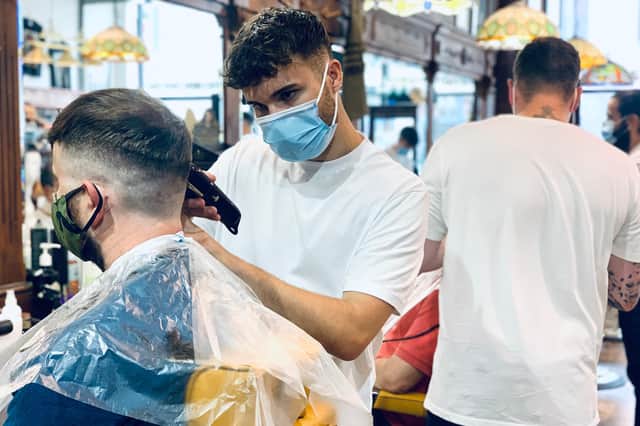Savills Barbers on Devonshire Street is rated for its safety.