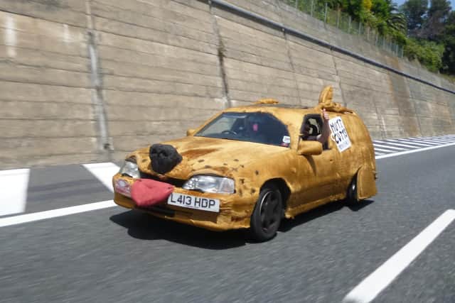 The world famous rally challenges car enthusiasts to source a banger car for less than £500