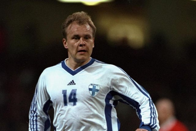 One of five Finns to have played for Hibs in the last 20 years, Mixu was capped 70 times, scoring 18 goals.
