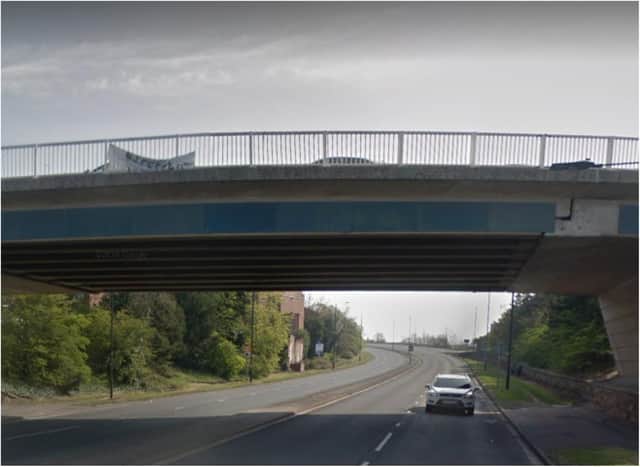 Greens Way will be closed for bridge repairs.