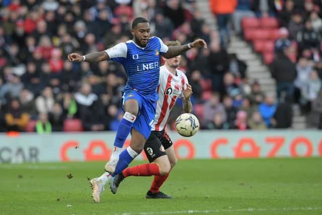 Reo Griffiths was excellent against Sunderland. Picture: Howard Roe/AHPIX