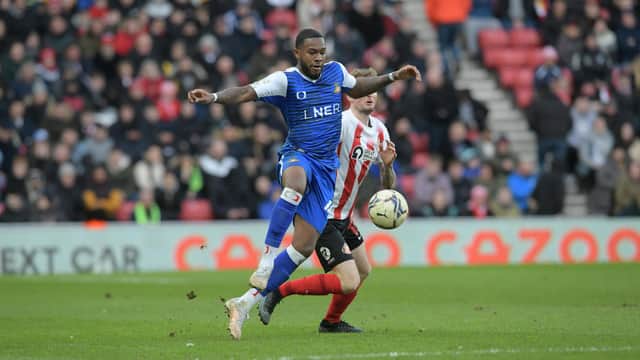 Reo Griffiths was excellent against Sunderland. Picture: Howard Roe/AHPIX