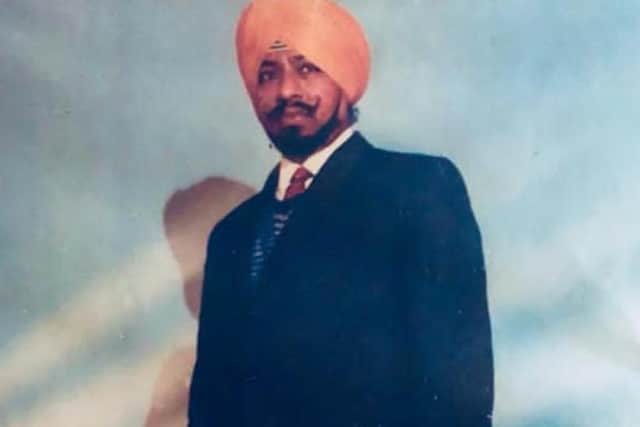 Doncaster Sikh temple founder Gurcharan Singh Landa as a young man