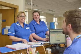 Staff at Doncaster Royal Infirmary.