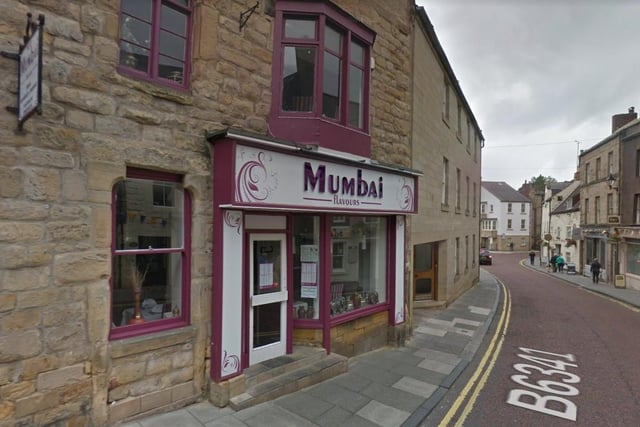 Mumbai Flavours in Alnwick is ranked number six.

'Great service and very tasty food freshly cooked, we would definitely recommend,' says one reviewer.

15 Narrowgate