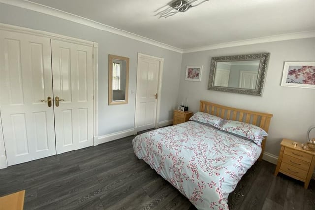 Another of the property's double bedrooms.