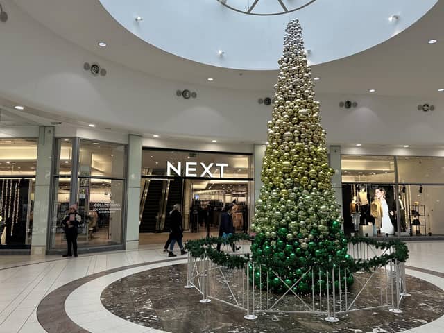 Frenchgate’s Christmas tree.