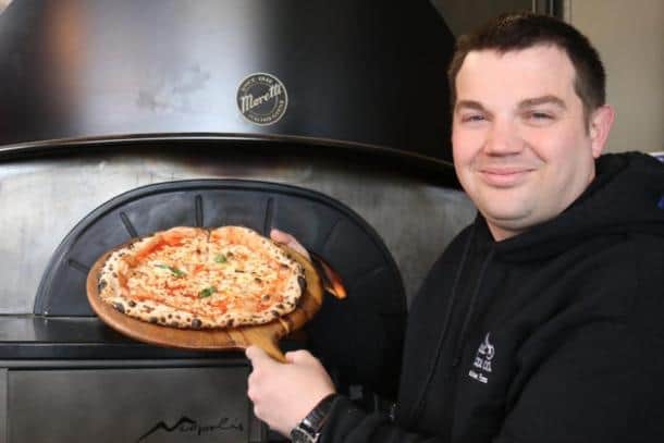 Lee Ogden - owner of The Rustic Pizza Co.
