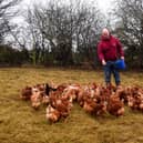 Chris Plume, pictured at Linthwaite Farm, Wentworth.