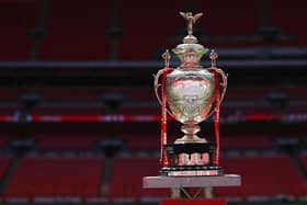 The Challenge Cup trophy. Photo: Naomi Baker/Getty Images