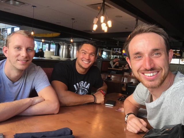 Left to Right: Craig Foster (Grantham), Joshua Flood (London) and Daniel Welch, of Valour Consulting