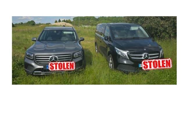 Three men arrested after police seize stolen vehicles in Doncaster ...