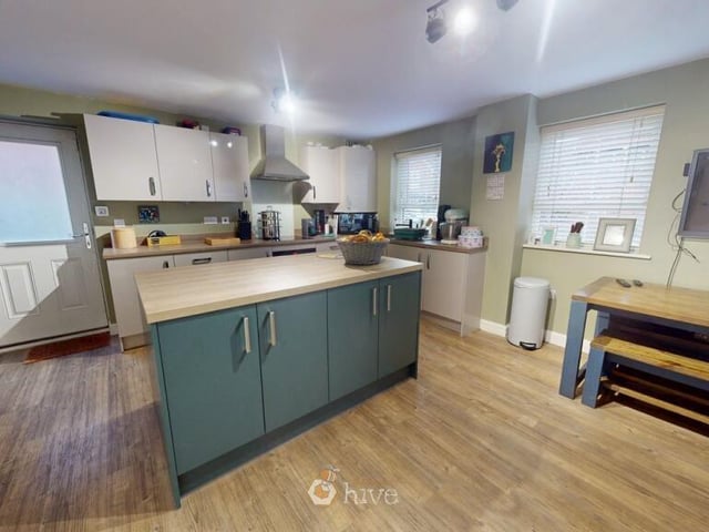 The kitchen.