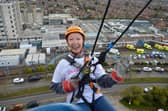 Andrea Butcher was among those taking on the challenge.