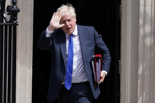 Prime Minister Boris Johnson said he is "proud" of his time at Number 10 Downing Street