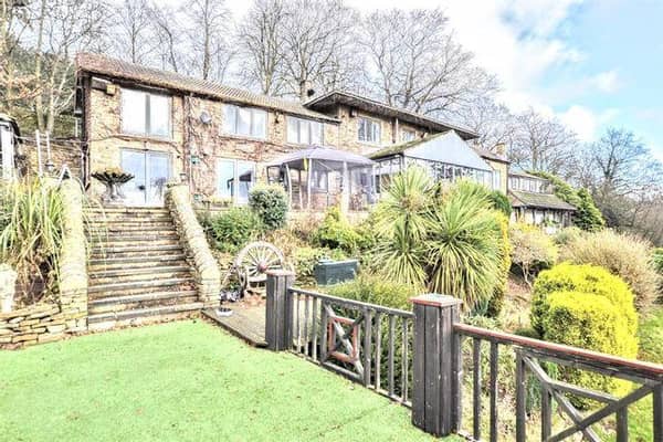 This four-bedroom detached home in Silkstone, Barnsley, comes with a pool. Picture: Zoopla.