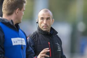 FRUSTRATED: Doncaster Knights' head coach Steve Boden. Picture: Tony Johnson
